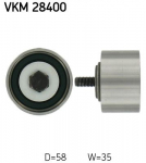 Seade-/juhtrull,hammasrihm SKF VKM 28400