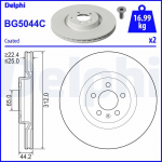 Piduriketas DELPHI BG5044C