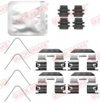 Lisakomplekt, ketaspiduriklotsid QUICK BRAKE 109-0104