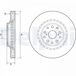 Piduriketas DELPHI BG9187C