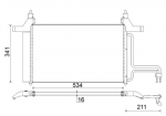 Kondensaator,kliimaseade MAHLE AC 790 000S