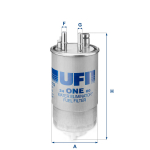 K&uuml;tusefilter UFI 24.ONE.00