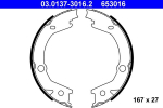 Piduriklotside komplekt,seisupidur ATE 03.0137-3016.2