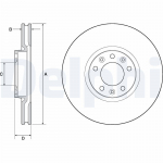 Piduriketas DELPHI BG4696C