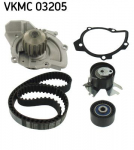 Veepump + hammasrihmakomplekt SKF VKMC 03205