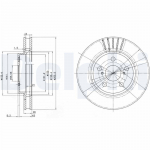 Piduriketas DELPHI BG3187