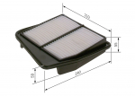 &Otilde;hufilter BOSCH F 026 400 357