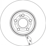 Piduriketas TRW DF6942S