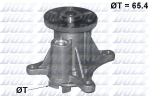 Veepump, mootori jahutus DOLZ C137