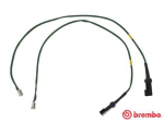 Hoiatuskontakt, piduriklotsi kulumine BREMBO A 00 504