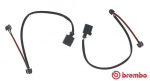 Hoiatuskontakt, piduriklotsi kulumine BREMBO A 00 344