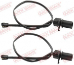 Hoiatuskontakt, piduriklotsi kulumine QUICK BRAKE WS 0416 A
