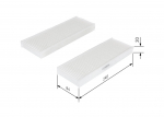 Filter,salongi&otilde;hk BOSCH 1 987 435 033