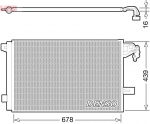 Kondensaator,kliimaseade DENSO DCN32063