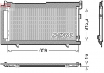 Kondensaator,kliimaseade DENSO DCN36006
