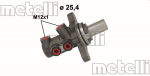 Peapiduri silinder METELLI 05-1134