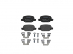 Piduriklotsi komplekt,ketaspidur BREMBO P 23 065
