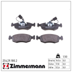 Piduriklotsi komplekt,ketaspidur ZIMMERMANN 25429.180.2