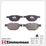 Piduriklotsi komplekt,ketaspidur ZIMMERMANN 25045.200.1