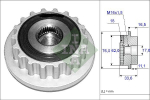 Generaatori vabak&auml;ik Schaeffler INA 535 0118 10