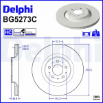 Piduriketas DELPHI BG5273C
