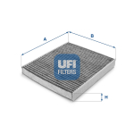Filter,salongi&otilde;hk UFI 54.199.00