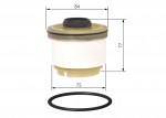 K&uuml;tusefilter BOSCH F 026 402 115