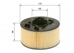 &Otilde;hufilter BOSCH 1 457 433 093
