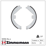 Piduriklotside komplekt,seisupidur ZIMMERMANN 10990.154.4