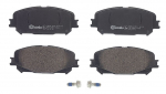 Piduriklotsi komplekt,ketaspidur BREMBO P 68 071
