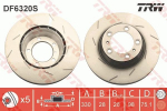 Piduriketas TRW DF6320S