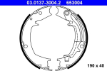Piduriklotside komplekt,seisupidur ATE 03.0137-3004.2