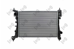 Radiaator,mootorijahutus ABAKUS 016-017-0043