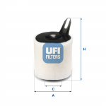 &Otilde;hufilter UFI 27.594.00