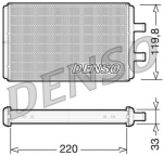 Soojusvaheti,salongik&uuml;te DENSO DRR12007