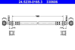 Pidurivoolik ATE 24.5239-0165.3