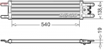 &Otilde;liradiaator,mootori&otilde;li DENSO DRL09001