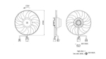 Ventilaator,mootorijahutus MAHLE CFF 701 000S