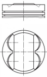 Kolvid MAHLE 081 PI 00106 000