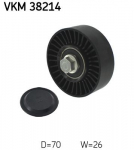 Seade-/juhtrull,soonrihm SKF VKM 38214