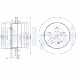 Piduriketas DELPHI BG3398