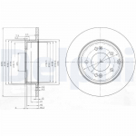 Piduriketas DELPHI BG4012