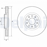 Piduriketas DELPHI BG4763C