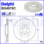 Piduriketas DELPHI BG4978C