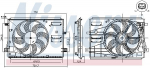 Ventilaator,mootorijahutus NISSENS 85973