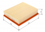 &Otilde;hufilter BOSCH 1 457 433 289