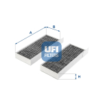 Filter,salongi&otilde;hk UFI 54.254.00