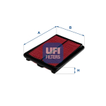 &Otilde;hufilter UFI 30.724.00