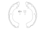 Piduriklotside komplekt Kavo Parts KBS-7416