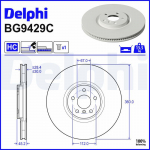 Piduriketas DELPHI BG9429C